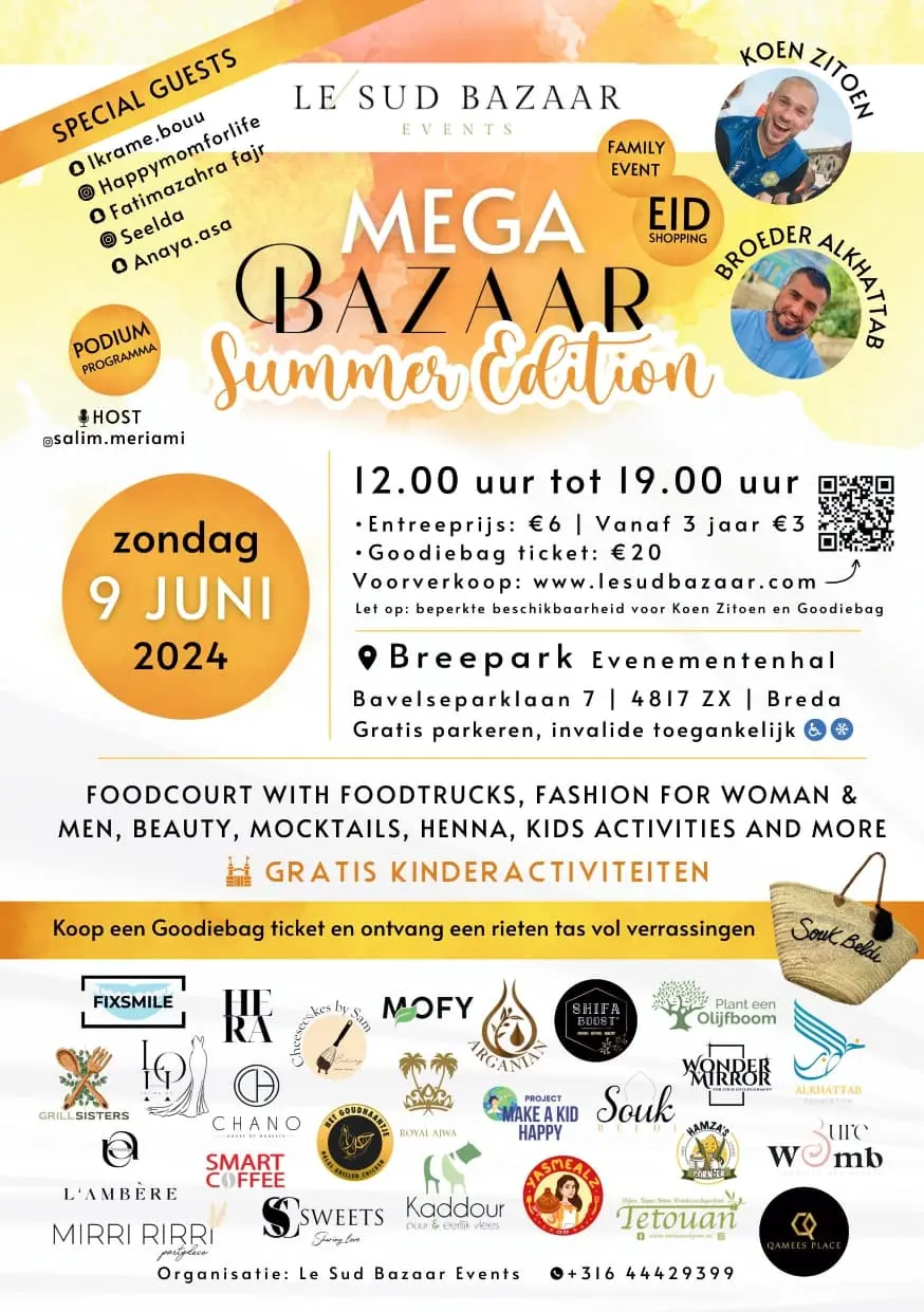 Flyer Le Sud Bazaar Mega Bazaar Summer Edition 2024